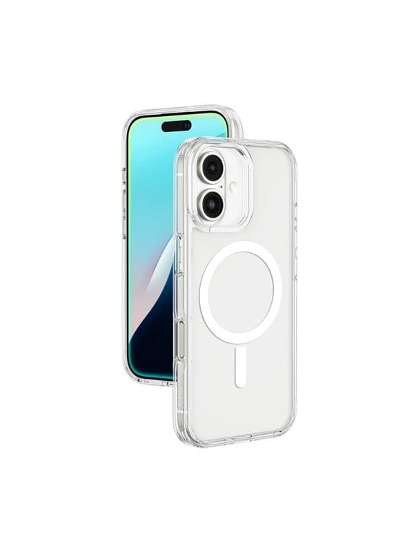 Silikonhülle Mit Magnetring Für Iphone 16 – Transparent