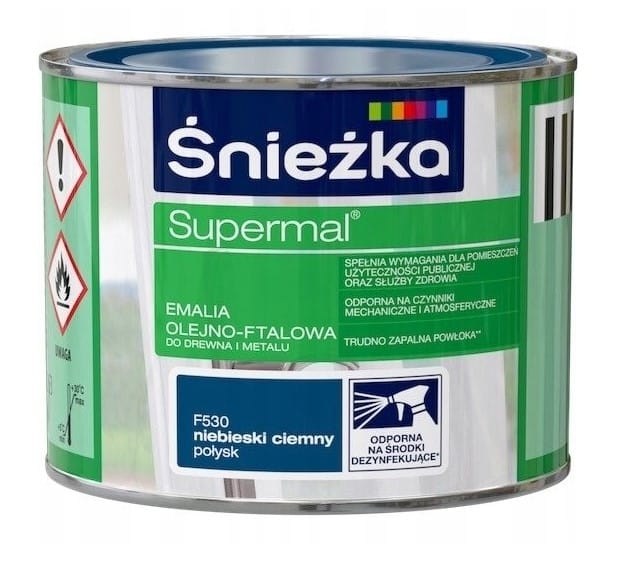 Śnieżka Supermal Dunkelblau 0,2l