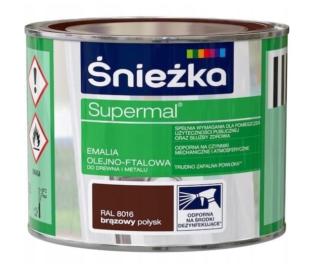 Śnieżka Supermalbraun 8016 0,2l Glänzend