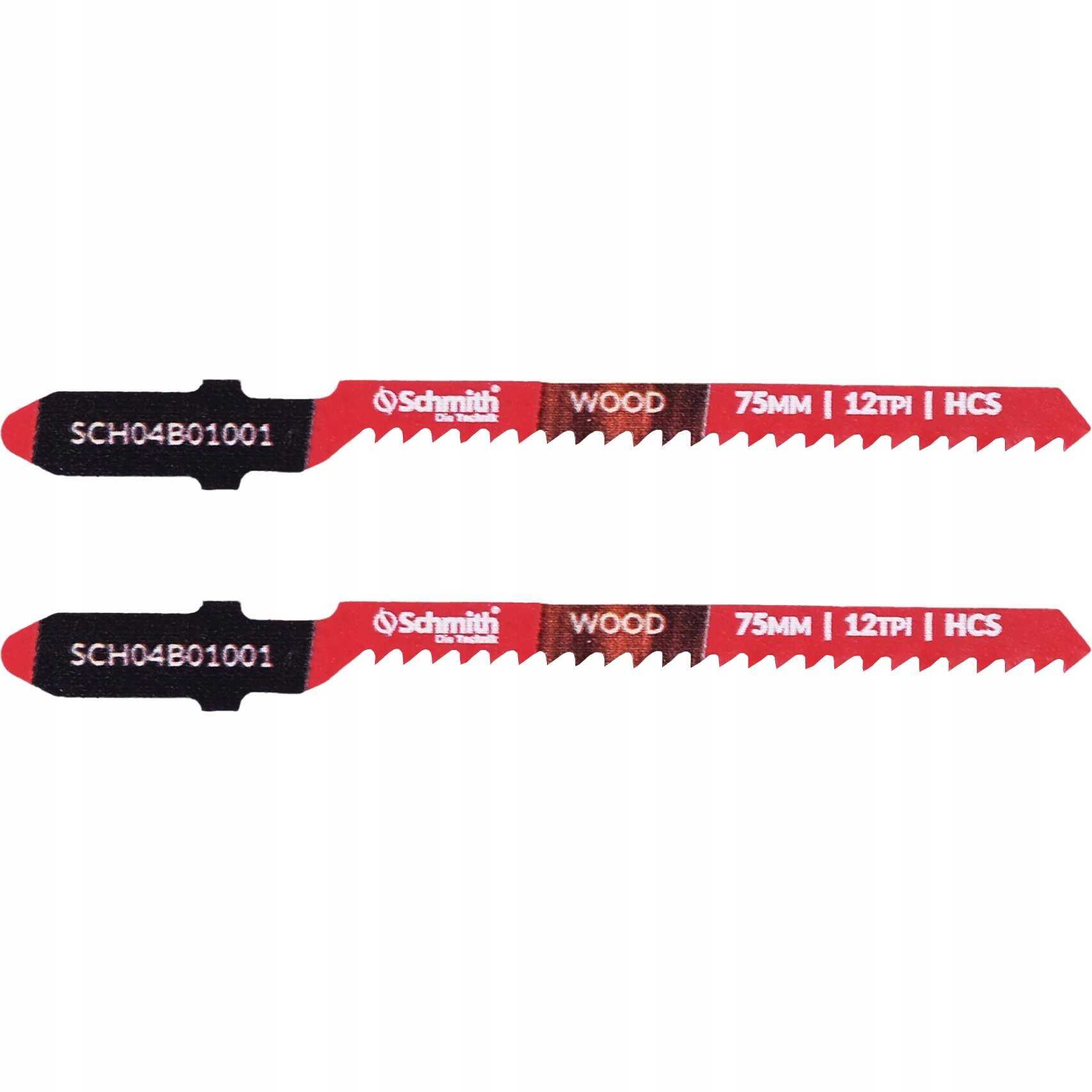 T-förmiges Sägeblatt (t) Für Stichsägen Für Holz, 75 Mm, 12 Zähne Pro Zoll, Hcs Schmith