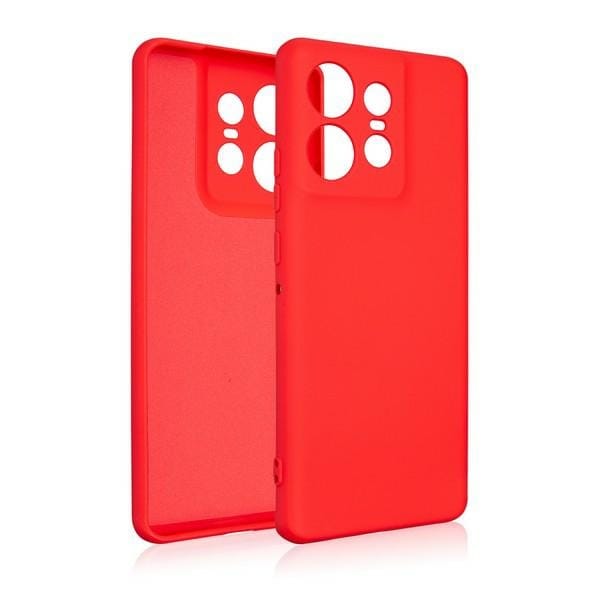 Motorola Edge 50 Pro Beline Silikonhülle, Rot