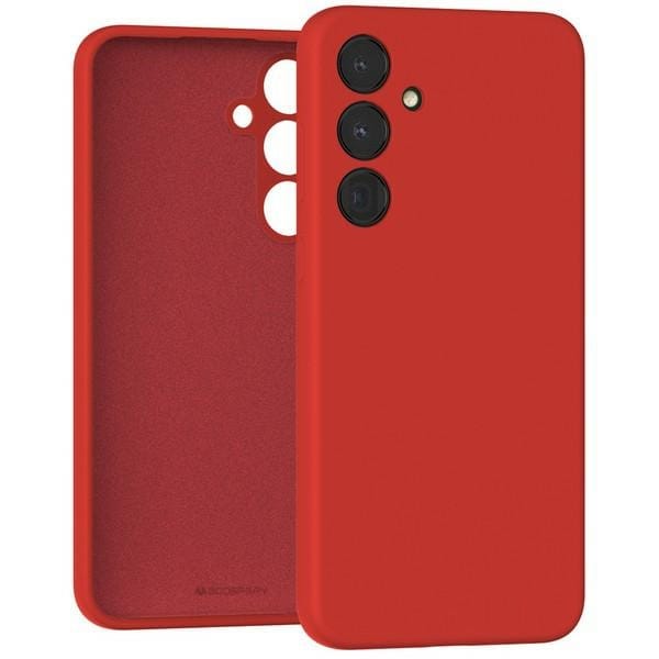 Samsung Galaxy A15 Mercury Silikonhülle Rot