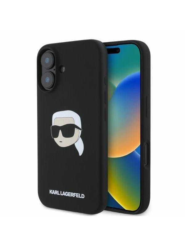 Karl Lagerfeld Hartschalen-silikonhülle Magsafe Iphone 16