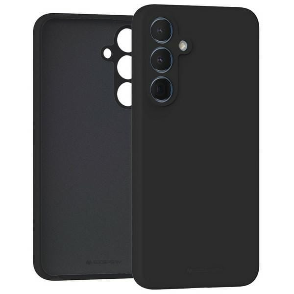 Schutzhülle Für Samsung Galaxy A55 Mercury Silikon Schwarz