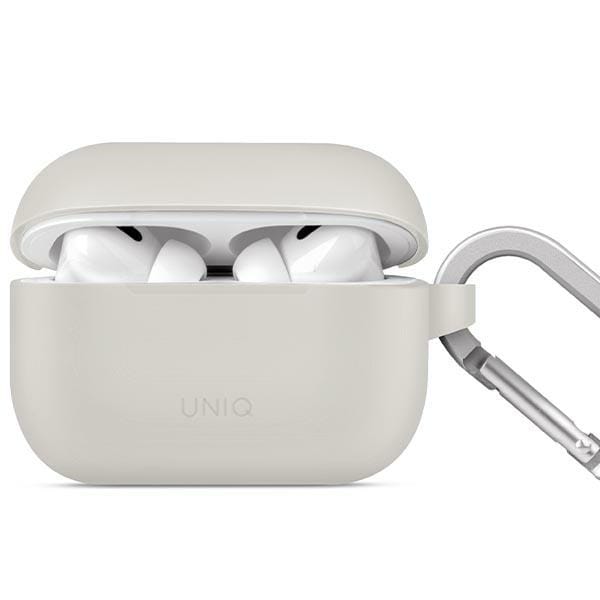 Airpods Pro 2 Hülle Uniq Vencer Silikon Grau