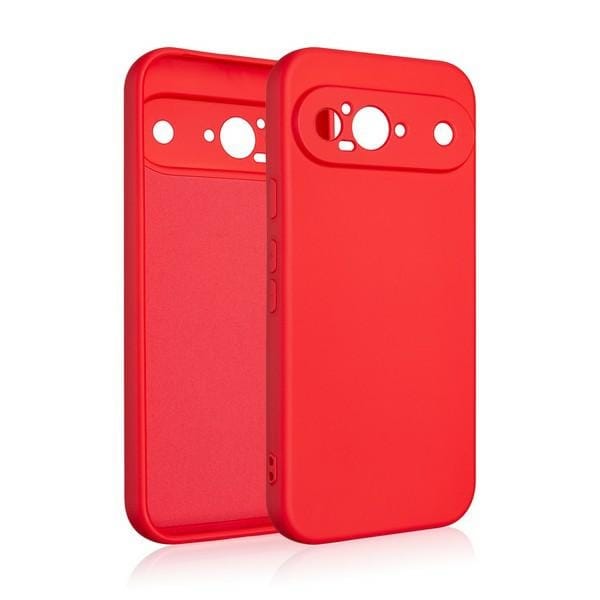 Google Pixel 9 Beline Silikonhülle Rot