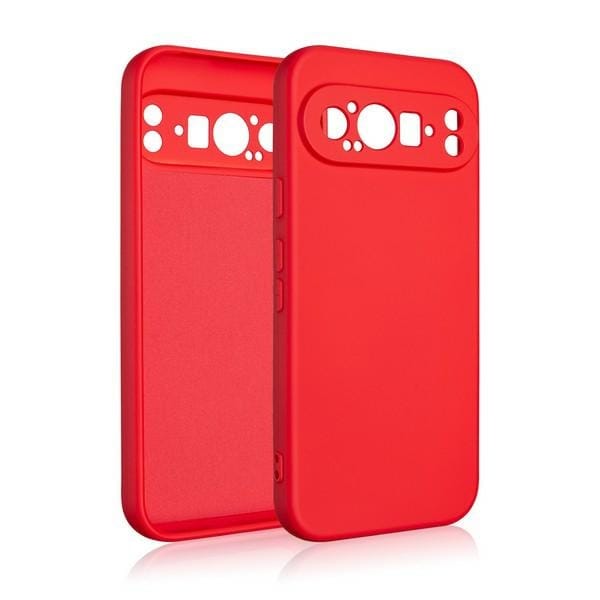 Google Pixel 9 Pro Beline Silikonhülle Rot