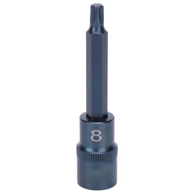 Ej.life Steckschlüssel-bit, 12-seitig, S2-legierung, Steckschlüssel-bit, Stahl-bläu-bit, Fasen-design, Pneumatisch, Elektrisch, Für Industriebedarf