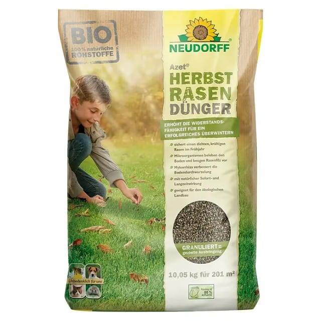 Neudorff Azet Herbstrasendünger (10,05 kg, Max. Anwendungsfläche: 201 m²)