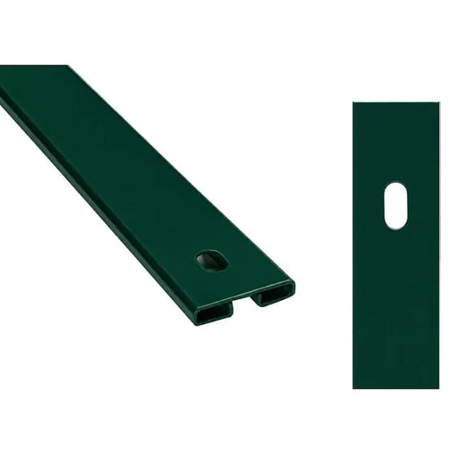 Deutsche Zauntechnik Pfostenabdeckleiste TYP VAP 140 cm Moosgrün