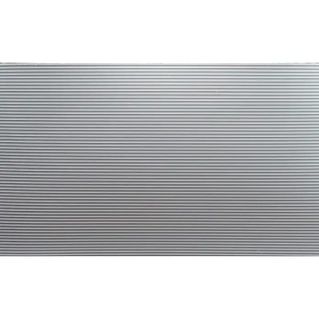 Deutsche Zauntechnik Sichtschutzstreifen Polyrelief opti 30 m x 2,53 m Grau