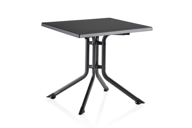 Kettler Klapptisch Kunststoff Anthrazit 80 cm x 80 cm