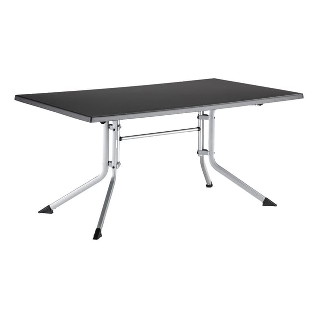 Kettler Klapptisch Kunststoff Silber-Anthrazit 95 cm x 160 cm