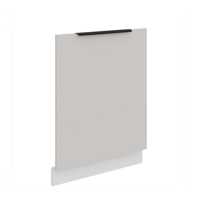 Frontblende für vollintegrierten Geschirrspüler 60 cm Küche COMO Kaschmir + Weiß