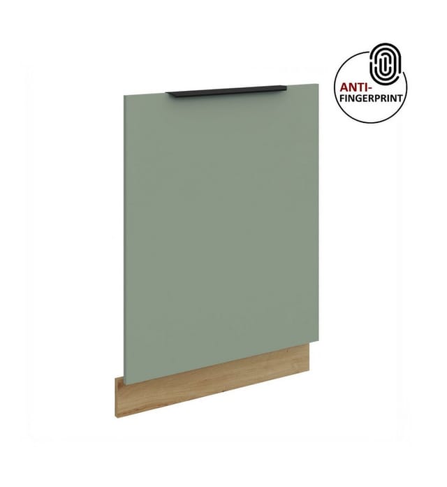 Frontblende für vollintegrierten Geschirrspüler 60 ARIA Aquamarin Eiche Artisan
