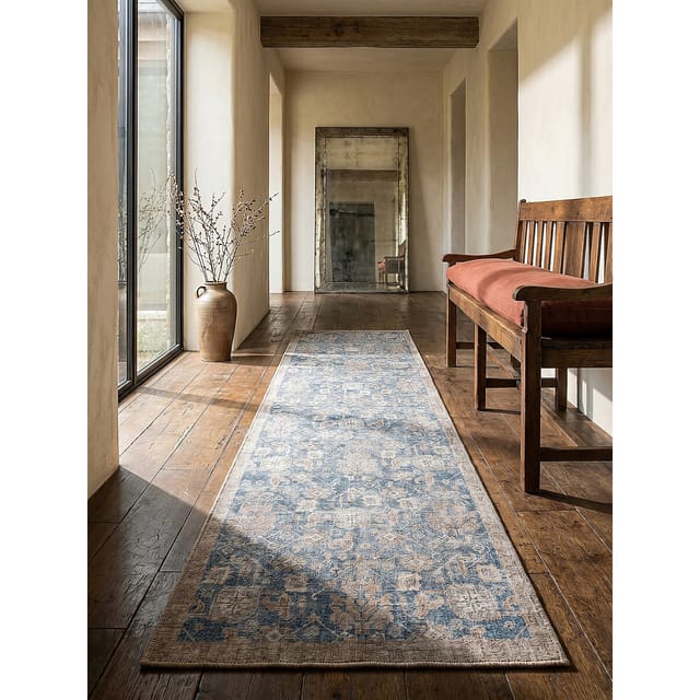 Läufer Orient Blau 60 x 230 cm - HURST Kadima Design
