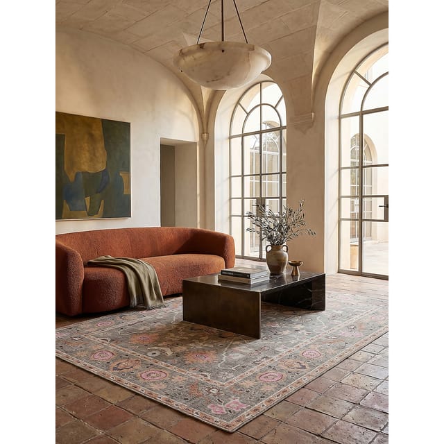 Teppich Orient Rosa-Bunt 190 x 290 cm - HURST Kadima Design