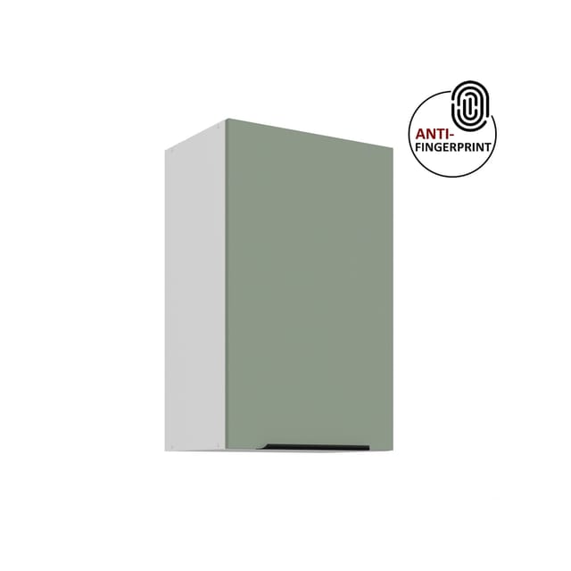 Küchen Hängeschrank 45 cm Küche ARIA Aquamarin matt Küchenzeile Anti Fingerprint