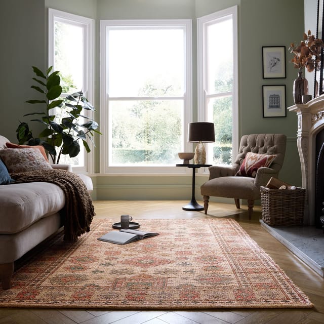 Jute-Teppich Orient Rosa 120 x 170 cm - AVILL Kadima Design