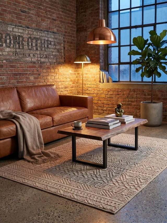 KADIMA DESIGN Teppich LANGAU Flachgewebe Ethno Streifen Boho Wohnzimmer Pflegeleicht, Rechteckig, Höhe: 7 mm, Beige, 60x110 cm, Saugroboter OEKO-TEX Fußbodenheizung Strapazierfähig