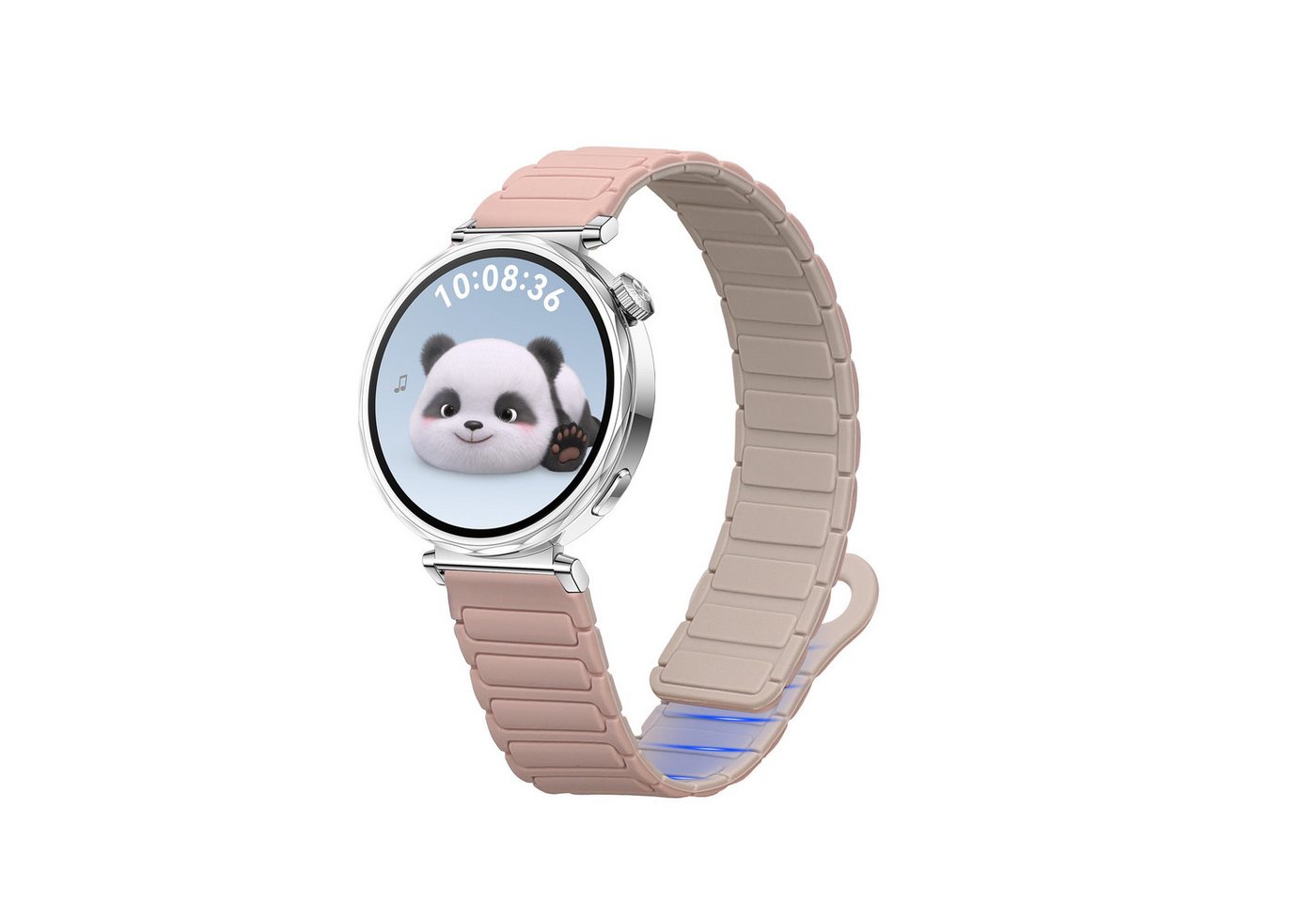 kwmobile Ersatzarmband für Huawei Watch GT5 41mm / GT5 Pro 42mm Armband Smartwatch, 1-tlg., Fitnesstracker Silikon Band mit Magnetverschluss Bild 2