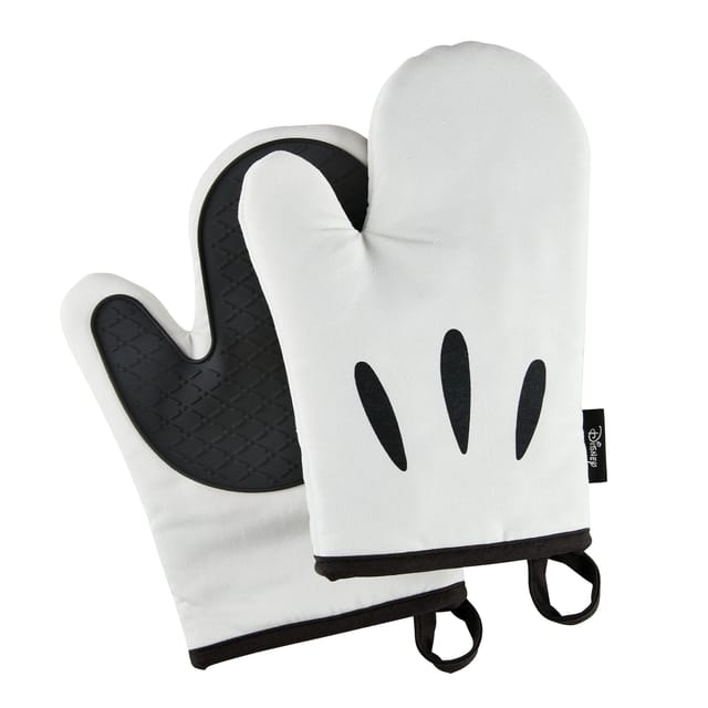 Prestige x Disney Monochrome 2-tlg. Ofenhandschuh-Set weiß