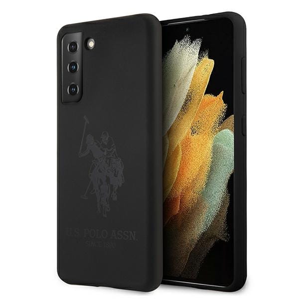 Schutzhülle Für Samsung Galaxy S21 Plus Us Polo Silikon Schwarz