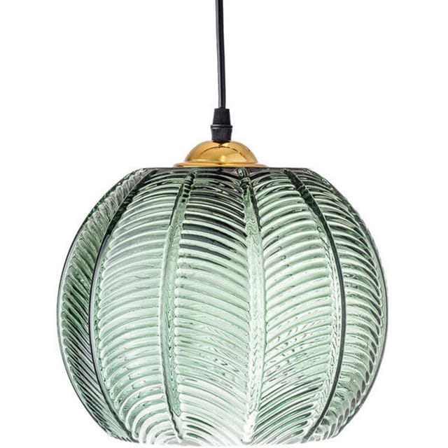 Amxcnoy Pendelleuchte – 1 Stück Pendelleuchte Für Die Küche, E26-fassung, Grünes Glas, Höhenverstellbar, Geeignet Für Schlafzimmer, Wohnzimmer Und Küche