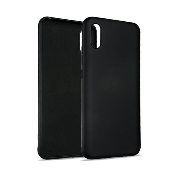 Beline Silikonhülle Für Xiaomi Redmi 10a, Schwarz/schwarz