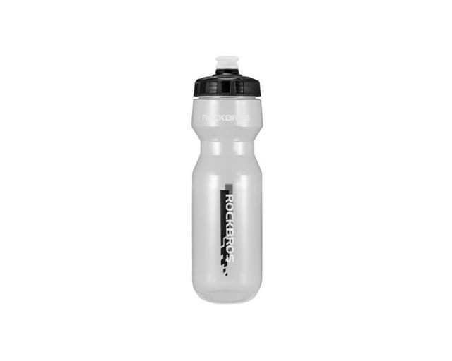Fahrradflasche 750 Ml – Transparent Schwarz