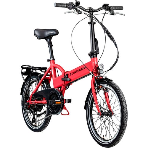 ZÜNDAPP E-Bike 20 Zoll, RH: 37 cm, 6-Gang - blau