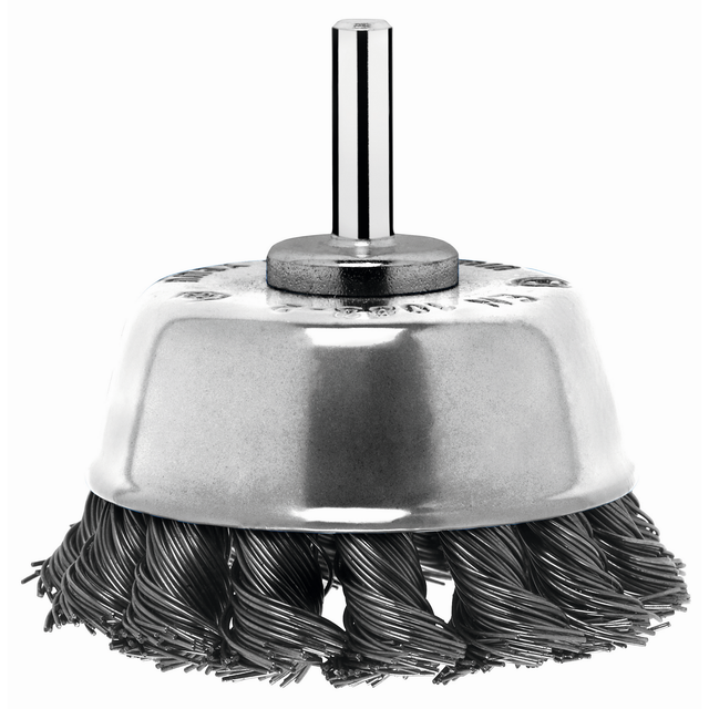Bosch Topfbürste 6 mm gezopfter Draht Ø 65 mm