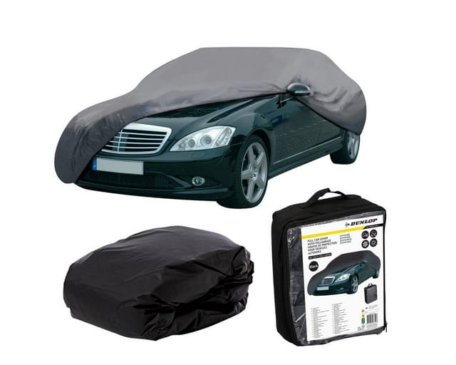DUNLOP Auto-Vollgarage Universal, 534x178x120 cm, schwarz