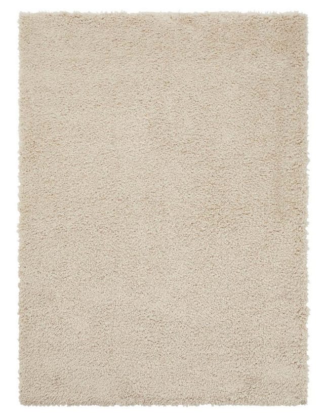 TaCa Home Flokati-Teppich Flokati Langflorteppich Shaggy Beige – Hochflor 52 mm, rechteckig, Höhe: 52 mm, Wohnzimmer Schlafzimmer Esszimmer, beige - 60 x 120 cm