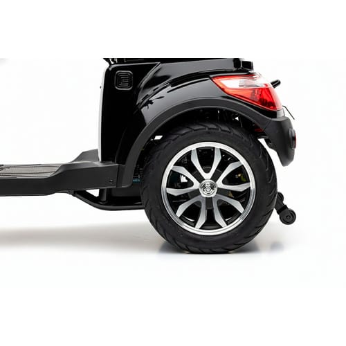 Seniorenmobil P1000, Lithium-Akku, 25 km/h, 1000 Watt, Schwarz