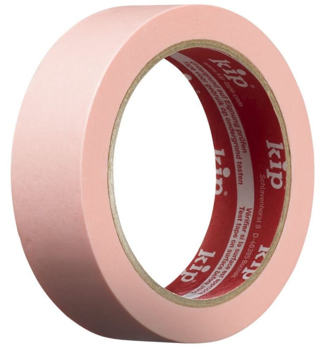 Kip Abdeckband Washi-tec Delicate 375 Glattrosa Länge 50 M Breite 30 Mm
