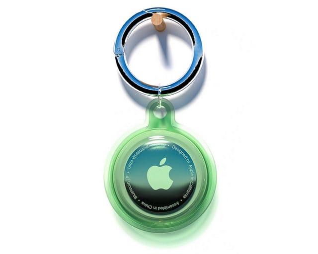 Apple Airtag Wasserdichte Hülle – Grün