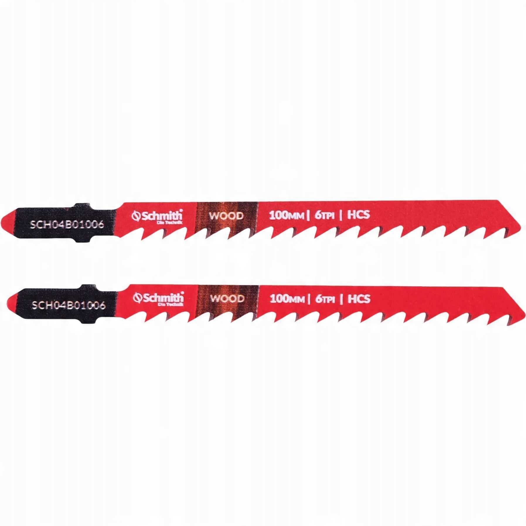 T-förmiges Sägeblatt (t) Für Stichsägen Für Holz, 100 Mm, 6 Zähne Pro Zoll, Hcs Schmitt