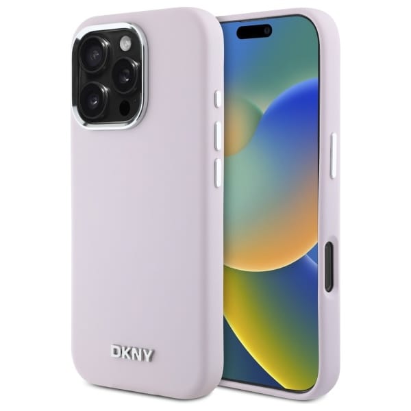 Iphone 16 Pro Max Dkny Flüssigsilikon Magsafe Hülle Pink