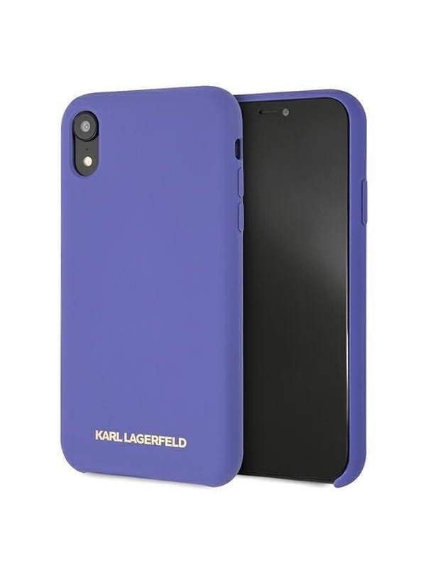 Karl Lagerfeld Silikonhülle Für Iphone Xr, Lila