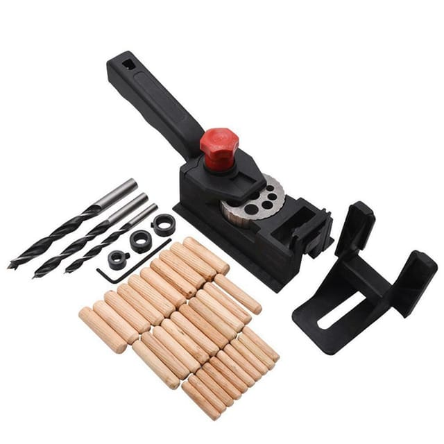 Professionelle Holzdübel/dübelklemmen, Komplettes Zubehörset Inklusive Cv-holzbearbeitungsbohrer.
