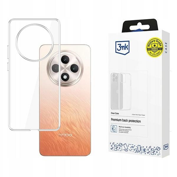 Oppo Reno 12 F/fs - 3mk Klarsichthülle