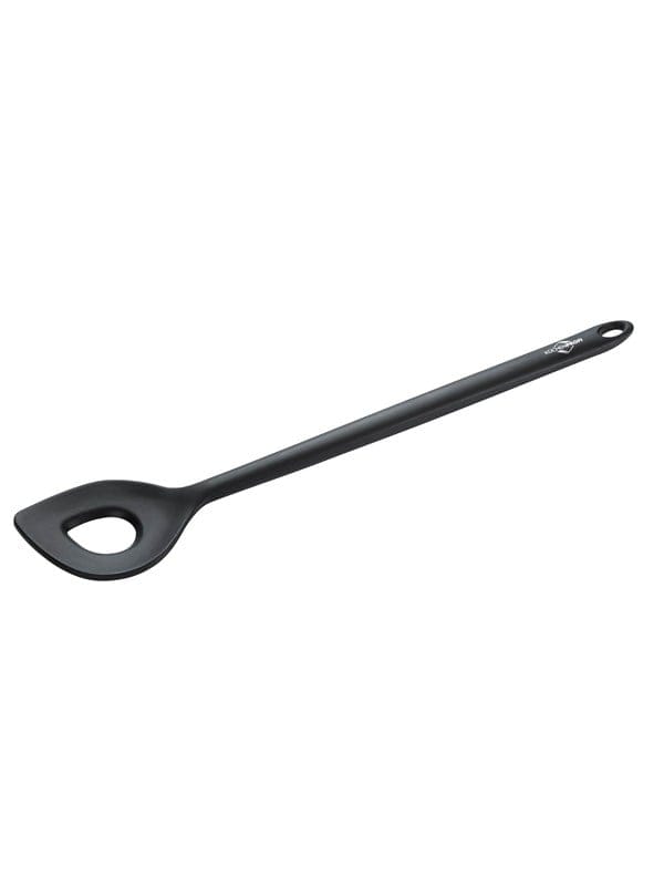 Kuchenprofi Trend Löffel Mit Loch, Silikon, 30,5 Cm, Schwarz