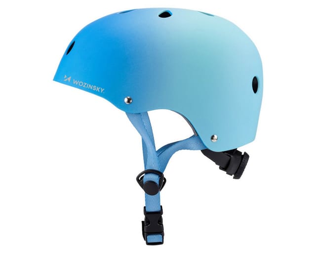 Wozinsky BMX Bike Helmet/Scooter 54-58 cm - Gradient Blue