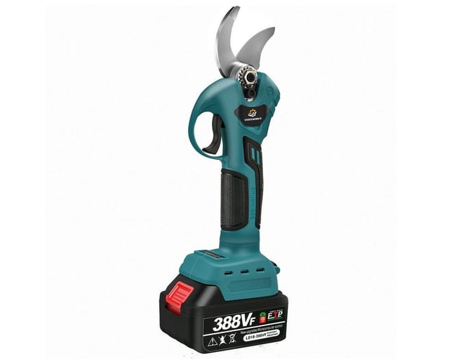 Insma Akku-Astschere, 3000W Elektrisch Gartenschere, Rebschere mit 2 Akkus 20000mAh