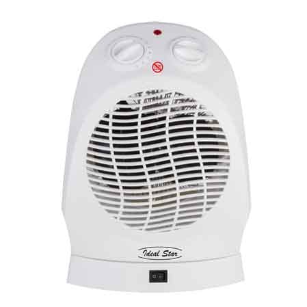 Schwenkbare Heizlüfter 1000/2000 Watt