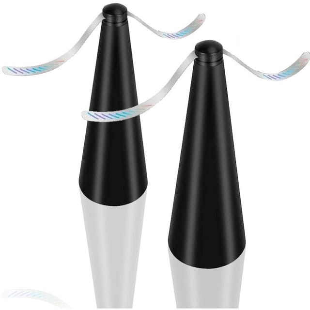 Fliegenabwehrventilator, 2er-pack, Chemikalienfreies Mückenschutzmittel, Hält Fliegen Und Insekten Von Lebensmitteln Fern, Für Camping, Esszimmer, Garten (schwarz)