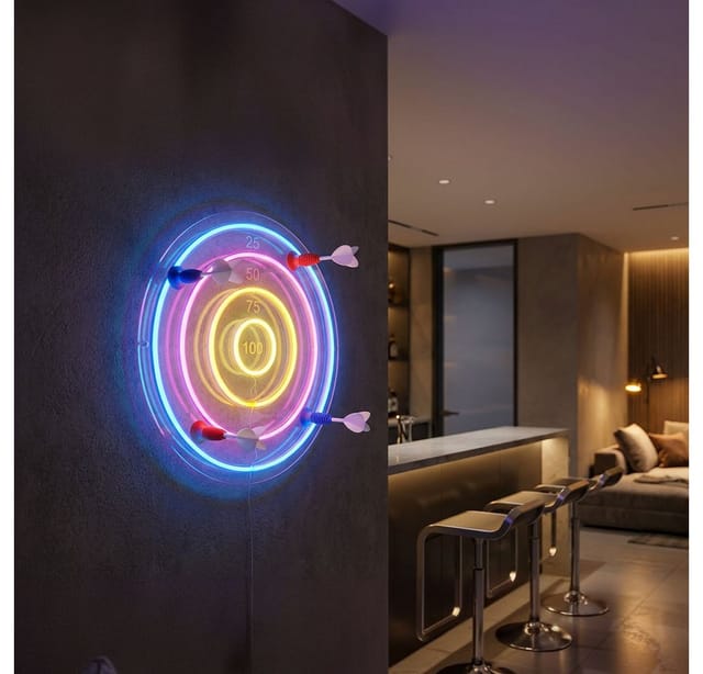 Led Wandleuchte Wandlicht Kinderzimmer Usb-anschluss Klar Pvc-kabel Ø 46 Cm