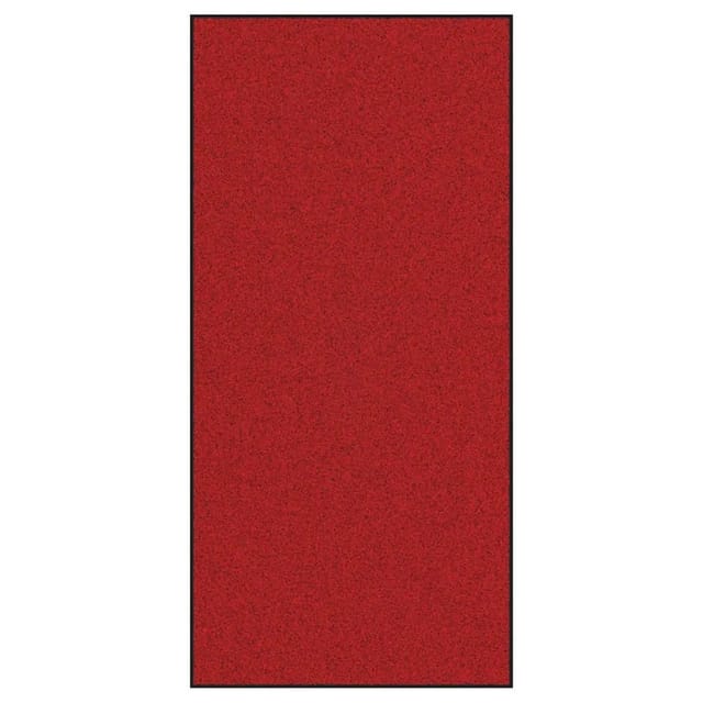 Fußmatte Rot Und Schwarz 120 X 250 Cm Polypropylen Und Vinyl Vidaxl