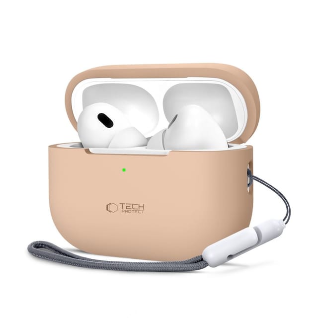 Tech-protect Silikon Apple Airpods Pro 1 / 2 Caffè Latte